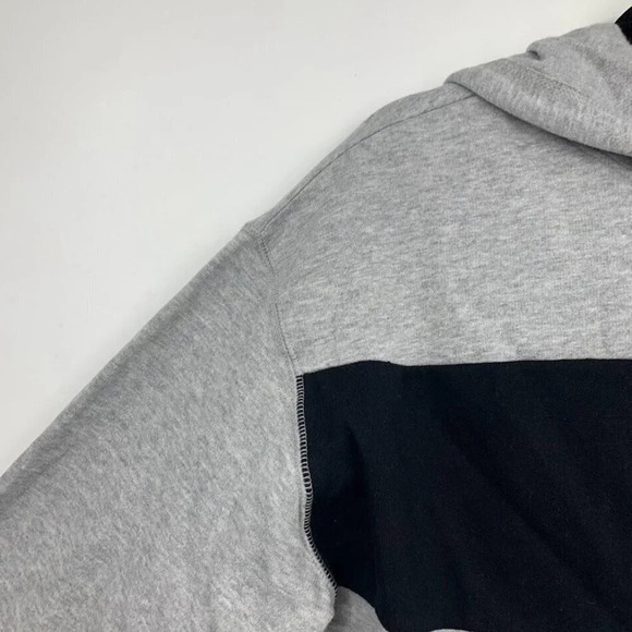 Abound Women's Striped Hoodie Color Block Pullover Sweatshirt Size XS NWT - Picture 3 of 8